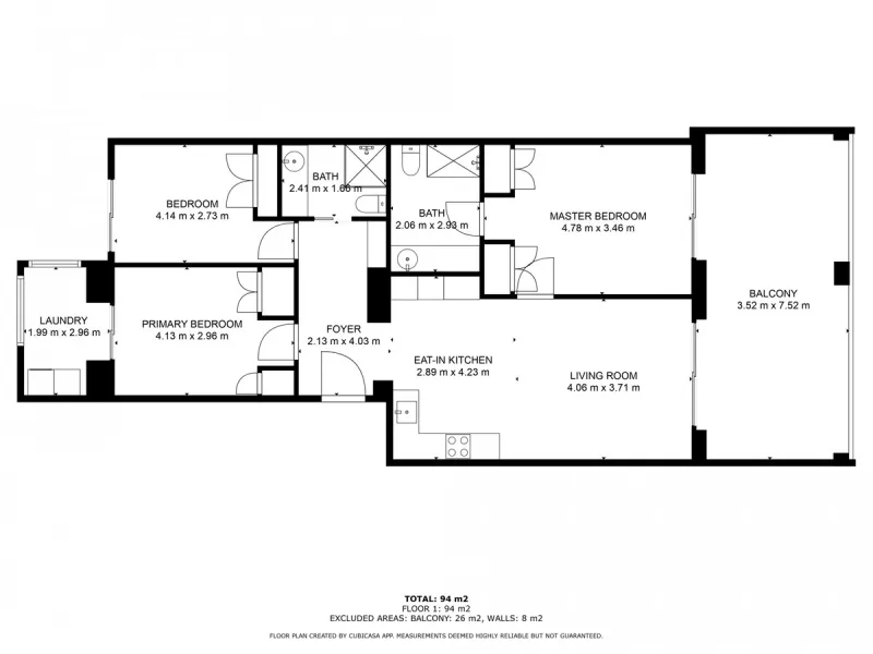 Apartment - Middle Floor Apartment в продаже в Benahavís, Málaga. В доме 3 спален и 2 ванных комнат. Площадь дома 145 м²