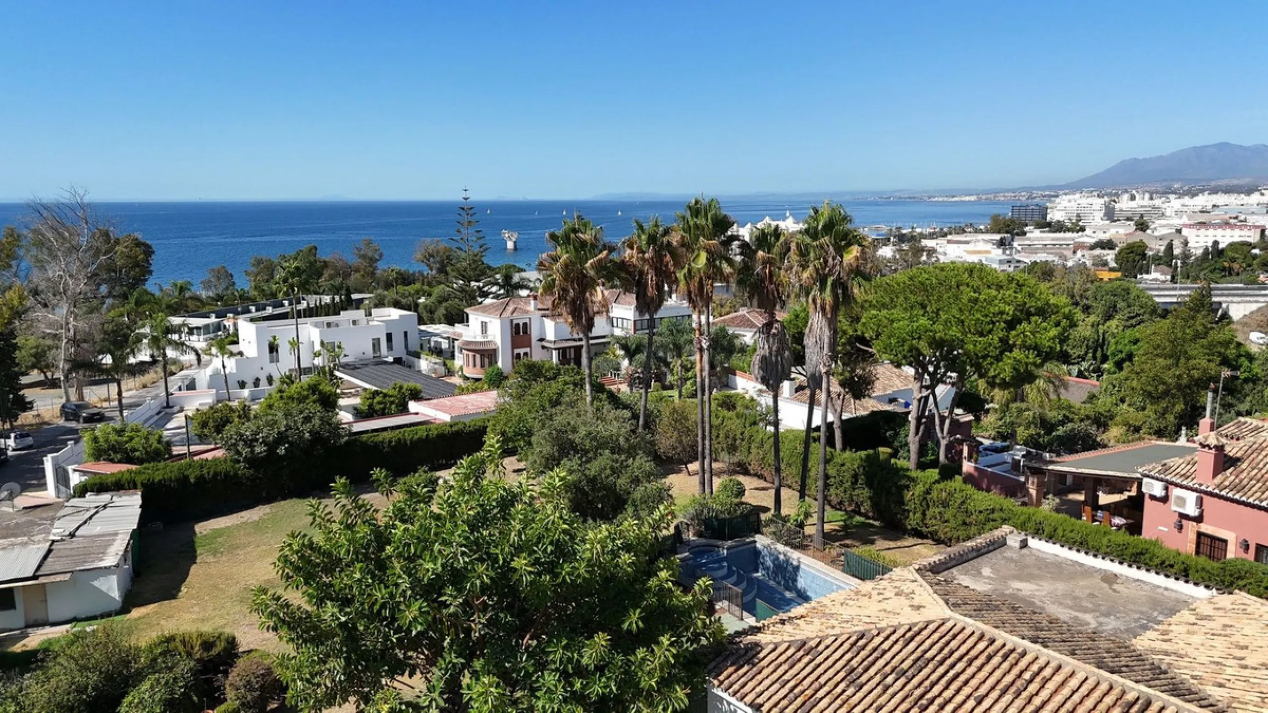 Finca with Sea & Port Views – Marbella,