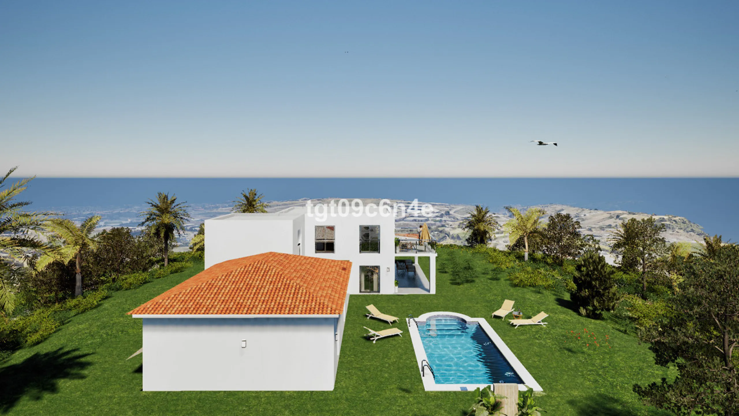 Rustic buildable plot of land for sale very close to Estepona city. Possibility of building a house of up to 500 m2: 250 m2 below ground level (basement floor); ground floor of 125 m2 and upper floor of 125 m2.