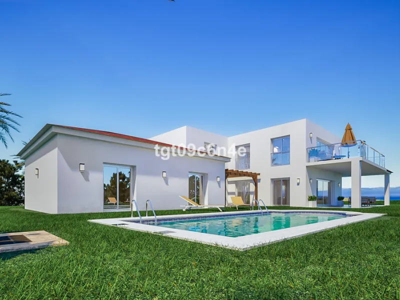 Rustic buildable plot of land for sale very close to Estepona city. Possibility of building a house of up to 500 m2: 250 m2 below ground level (basement floor); ground floor of 125 m2 and upper floor of 125 m2.