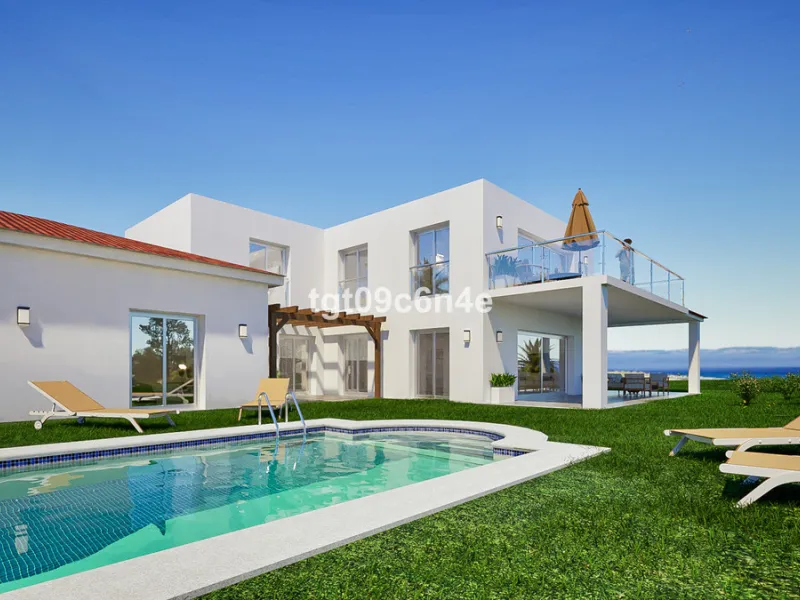 Rustic buildable plot of land for sale very close to Estepona city. Possibility of building a house of up to 500 m2: 250 m2 below ground level (basement floor); ground floor of 125 m2 and upper floor of 125 m2.