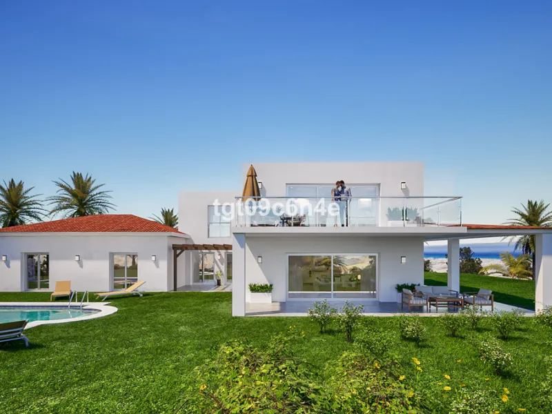 Rustic buildable plot of land for sale very close to Estepona city. Possibility of building a house of up to 500 m2: 250 m2 below ground level (basement floor); ground floor of 125 m2 and upper floor of 125 m2.