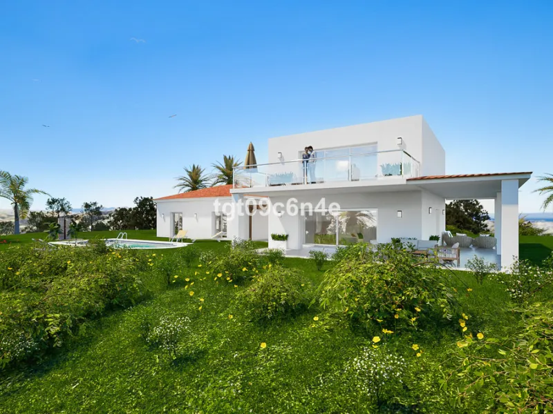 Rustic buildable plot of land for sale very close to Estepona city. Possibility of building a house of up to 500 m2: 250 m2 below ground level (basement floor); ground floor of 125 m2 and upper floor of 125 m2.