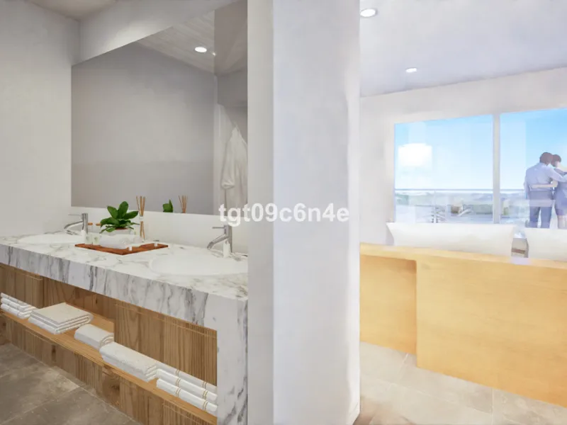 Rustic buildable plot of land for sale very close to Estepona city. Possibility of building a house of up to 500 m2: 250 m2 below ground level (basement floor); ground floor of 125 m2 and upper floor of 125 m2.