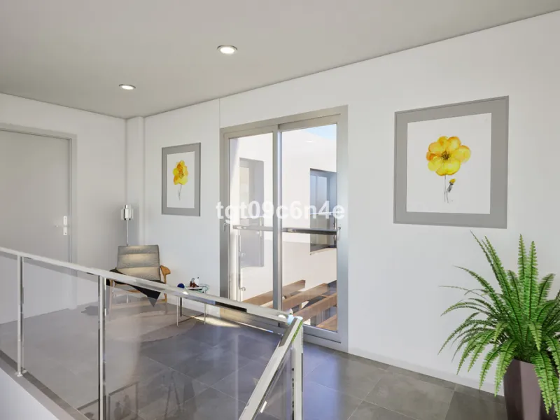 Rustic buildable plot of land for sale very close to Estepona city. Possibility of building a house of up to 500 m2: 250 m2 below ground level (basement floor); ground floor of 125 m2 and upper floor of 125 m2.