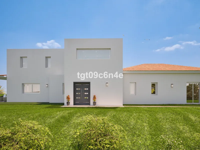 Rustic buildable plot of land for sale very close to Estepona city. Possibility of building a house of up to 500 m2: 250 m2 below ground level (basement floor); ground floor of 125 m2 and upper floor of 125 m2.