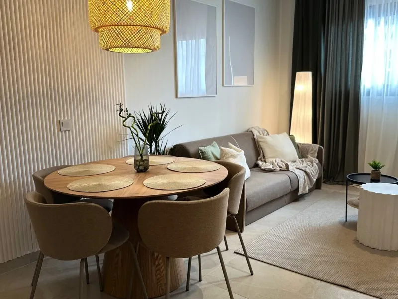 Brand New Fully Furnished 2-Bedroom Apartment in Puerto de Estepona – Just One Minute from the Beach!
