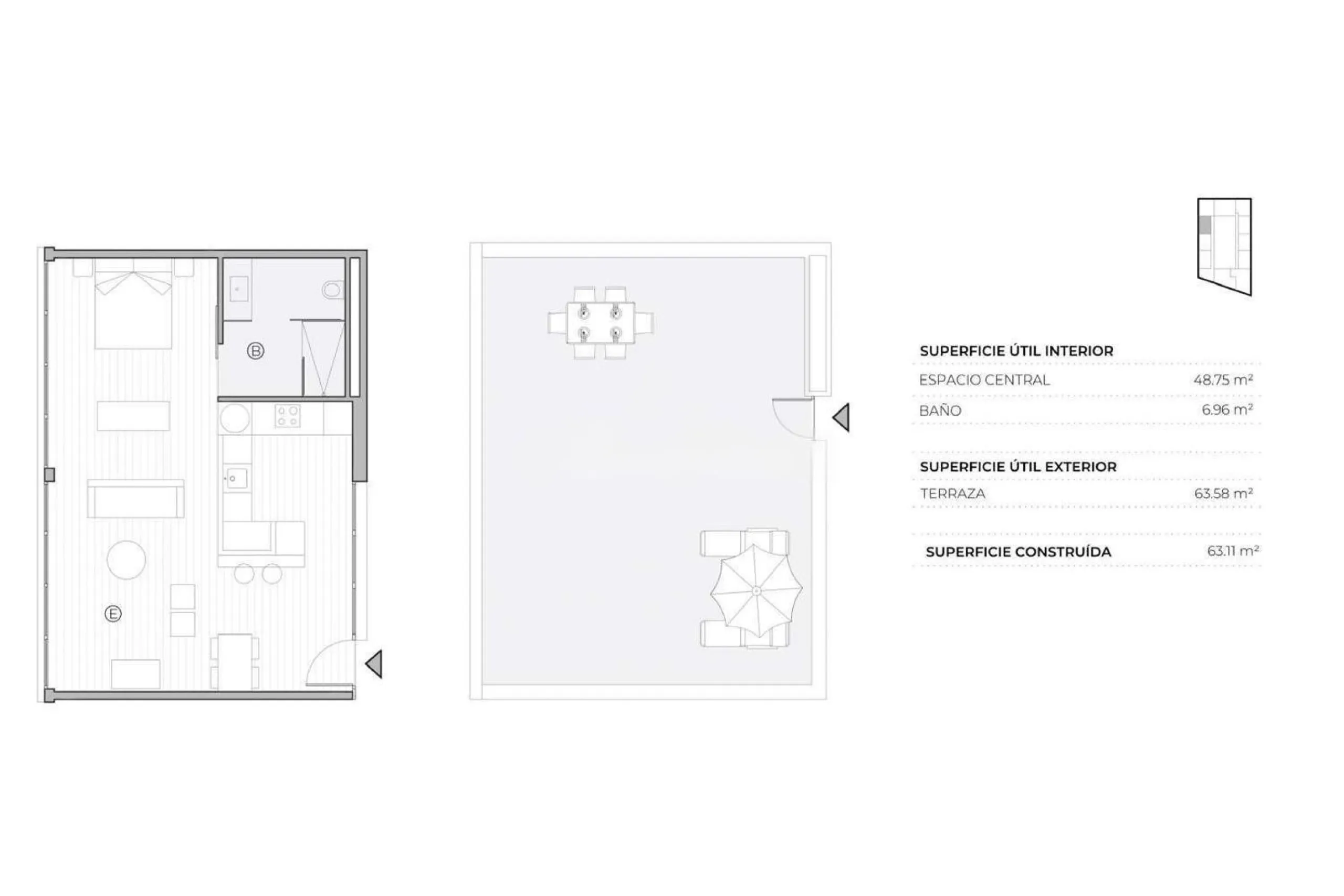 Industrial Loft with Private Rooftop Terrace in Poblenou, Barcelona