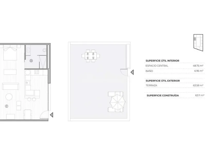 Industrial Loft with Private Rooftop Terrace in Poblenou, Barcelona