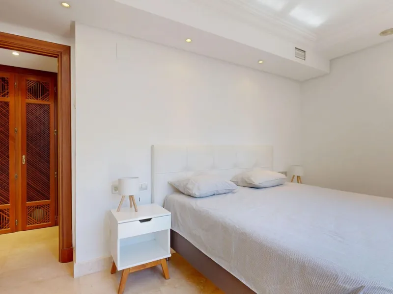 In the heart of Estepona's New Golden Mile, where the Costa del Sol shows off its most sophisticated side, lies a unique opportunity for those looking to live or invest on the seafront. The Mar Azul development, renowned as one of the most coveted in the 