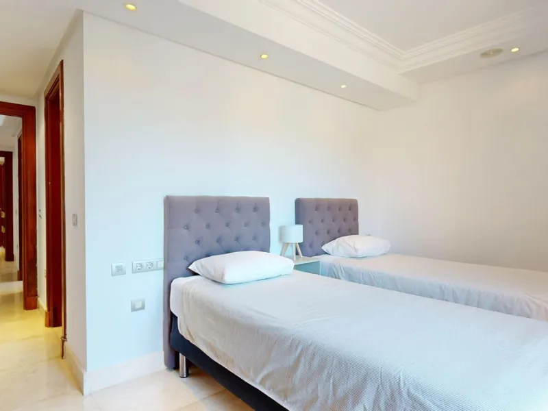In the heart of Estepona's New Golden Mile, where the Costa del Sol shows off its most sophisticated side, lies a unique opportunity for those looking to live or invest on the seafront. The Mar Azul development, renowned as one of the most coveted in the 