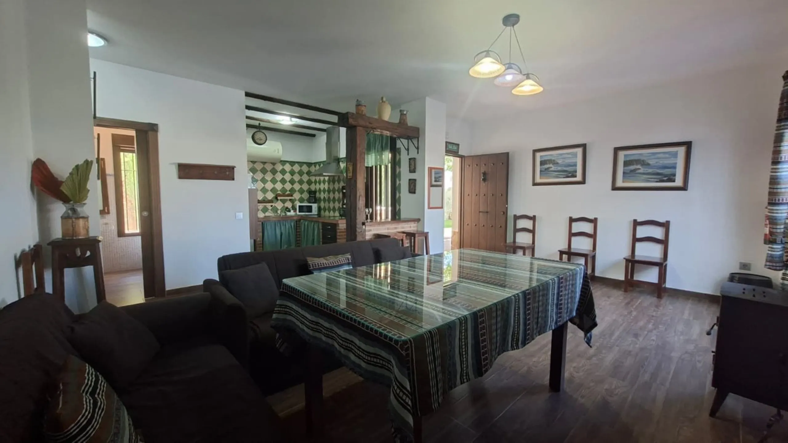 -Newly built property with 3 apartments in Arriate, ready to move into and with a valid tourist license.