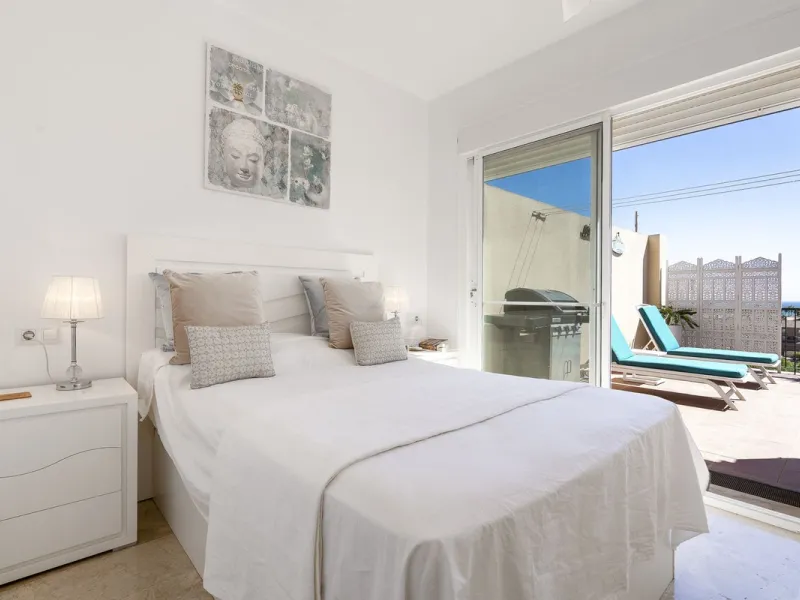 Apartment - Top Floor Apartment в продаже в Mijas, Málaga. В доме 2 спален и 2 ванных комнат. Площадь дома 113 м²