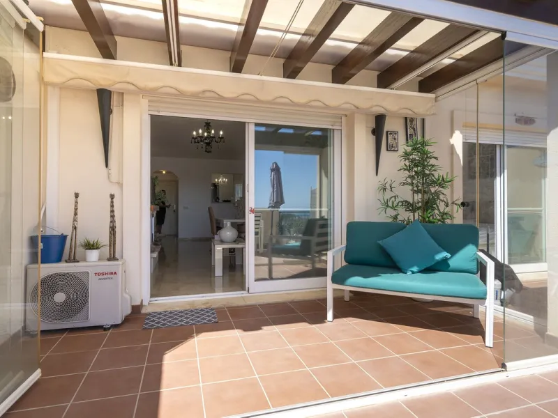 Apartment - Top Floor Apartment в продаже в Mijas, Málaga. В доме 2 спален и 2 ванных комнат. Площадь дома 113 м²