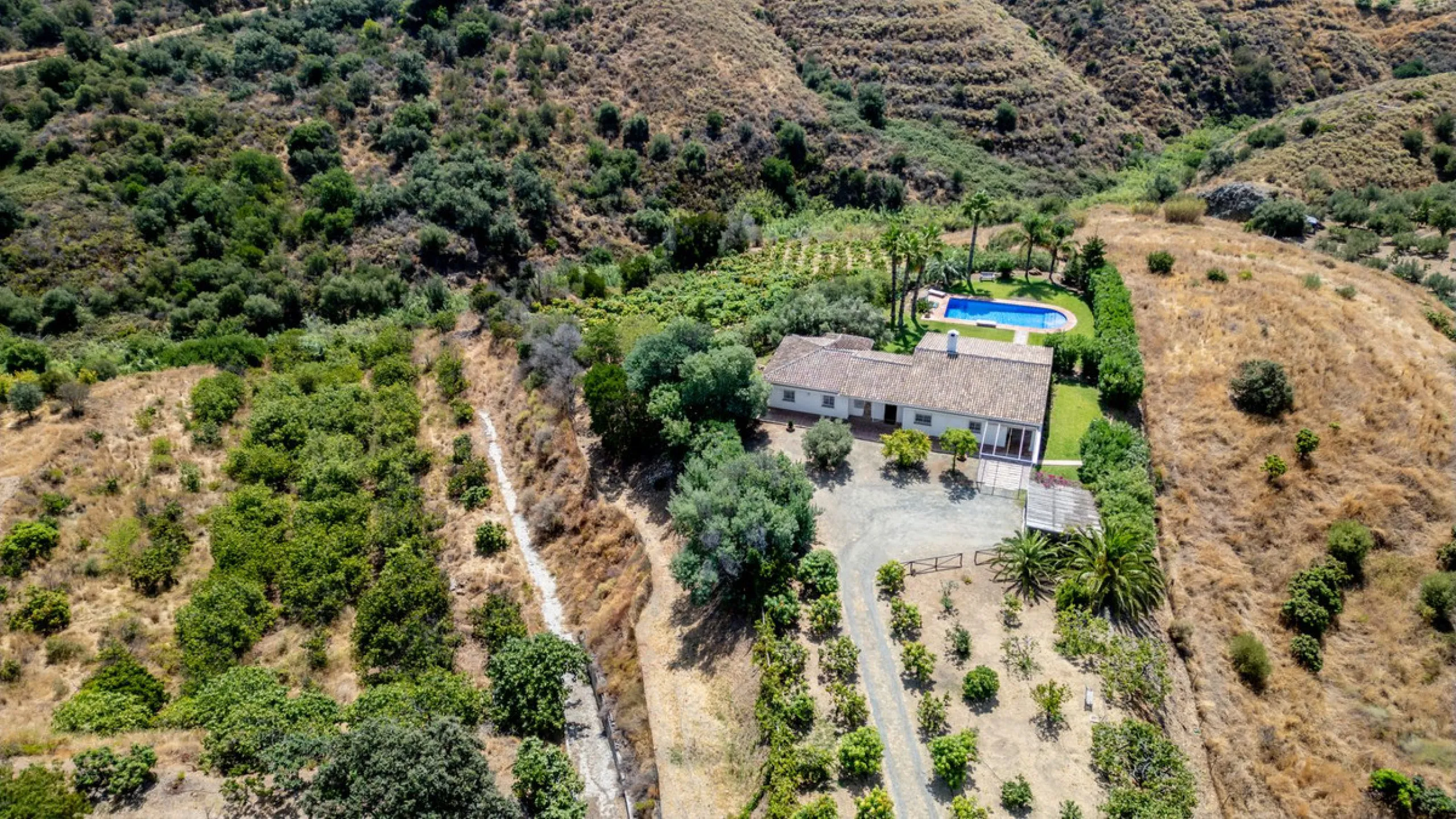 A Spectacular, Self-Sufficient, Country Villa with Mature Grounds and Income Potential