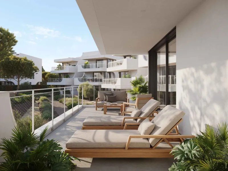 Exclusive 3-Bedroom Exterior Apartment with Terrace on the Costa Dorada