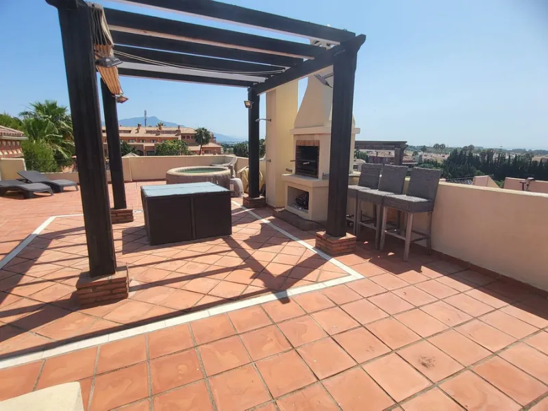 Exclusive Penthouse with Sea and Mountain Views at the Entrance of Los Flamingos.