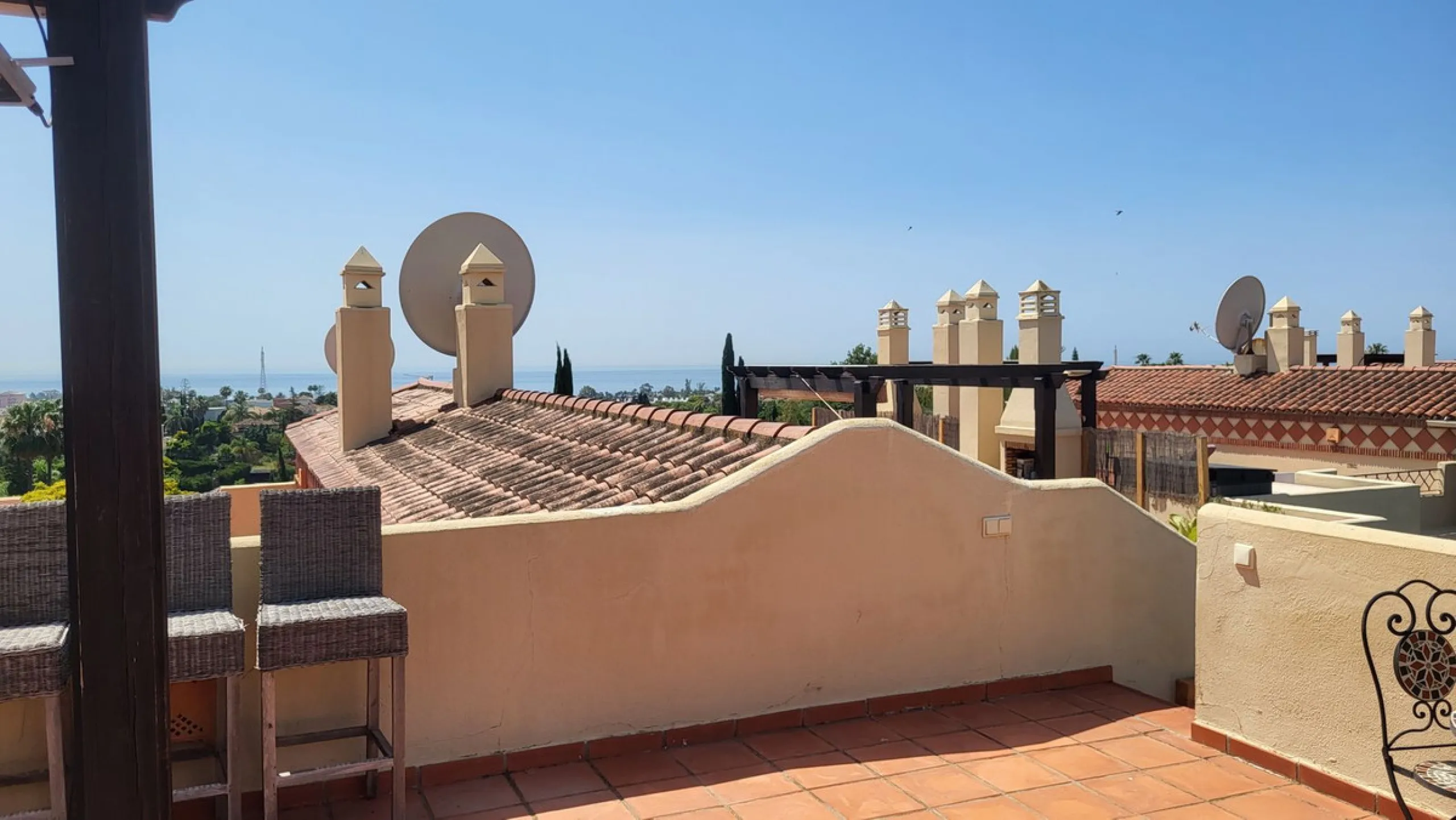Exclusive Penthouse with Sea and Mountain Views at the Entrance of Los Flamingos.