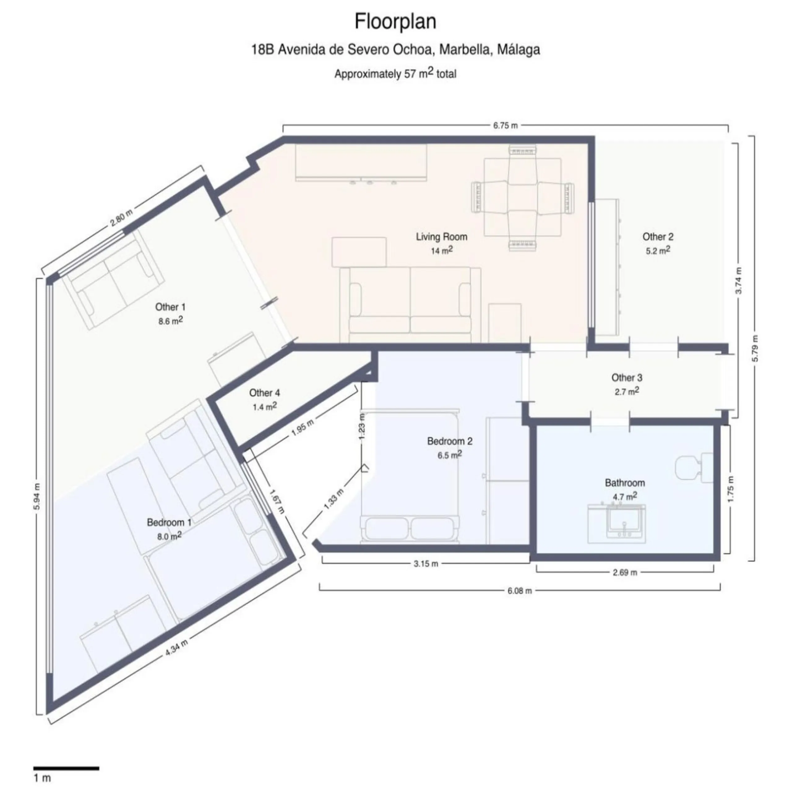 BEACHSIDE GROUND FLOOR APARTMENT – REFORM OPPORTUNITY IN MARBELLA DEL MAR WITH TOURIST LICENSE AND LPO