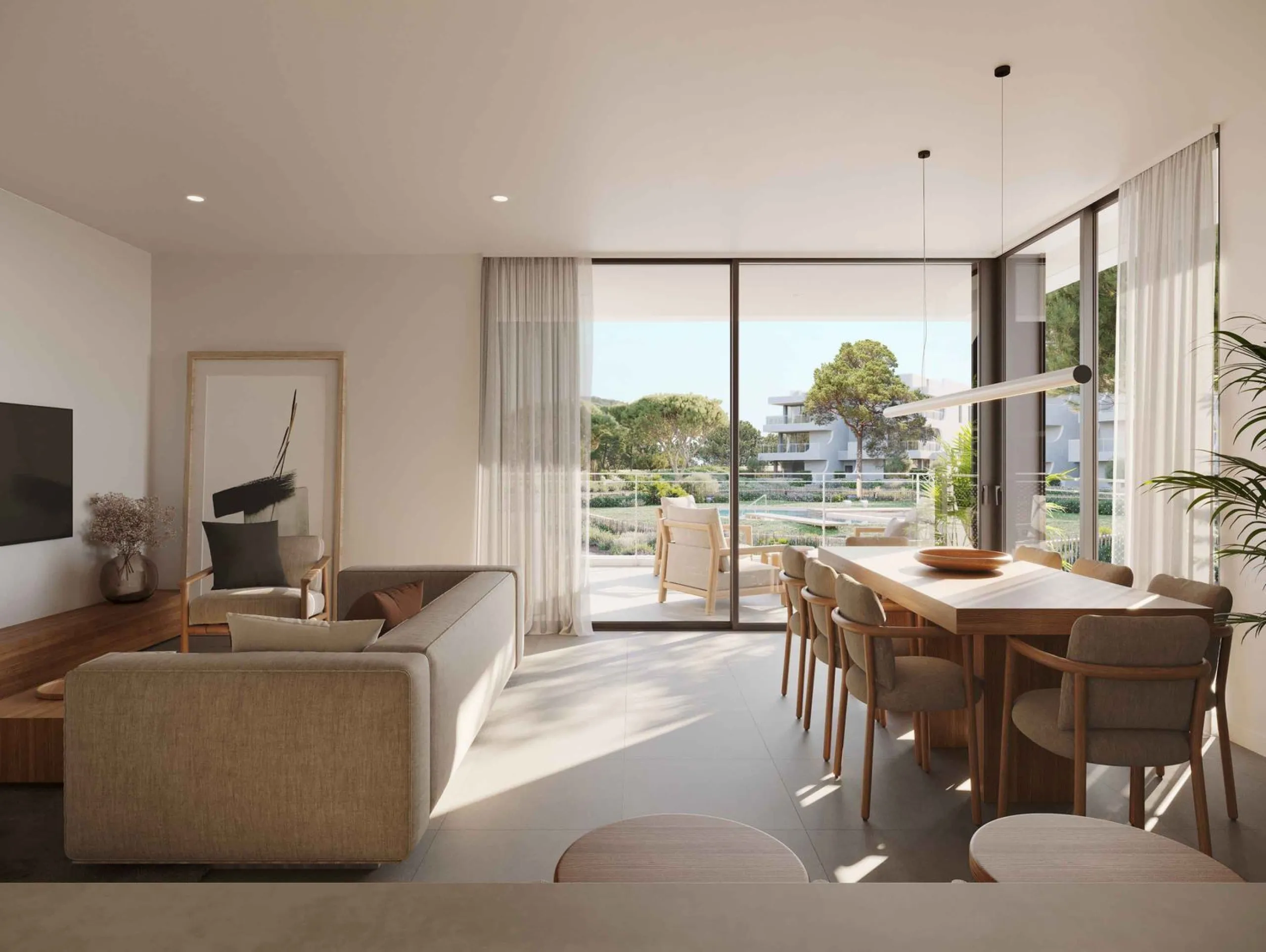 Exclusive 3-Bedroom Exterior Apartment with Terrace on the Costa Dorada