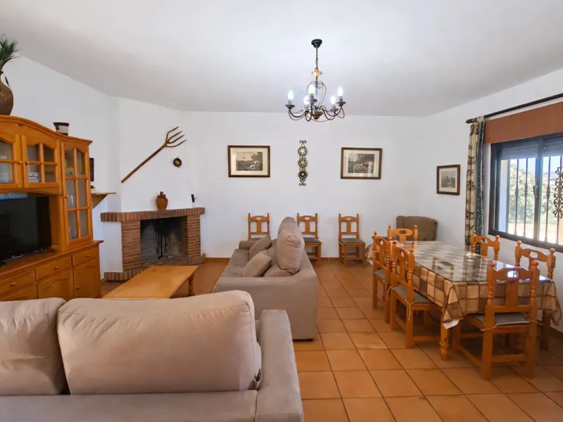 Finca with panoramic views in Ronda with private pool, productive olive grove and Andalusian house · Ideal rural tourism investment