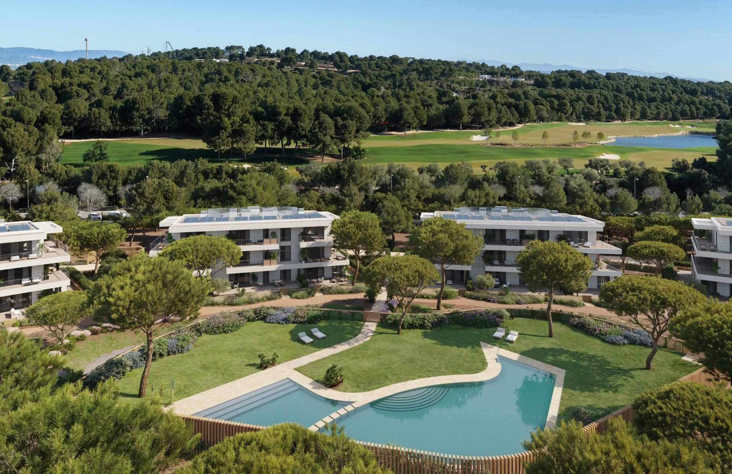 Exclusivo apartamento de 3 dormitorios con terraza en la Costa Dorada