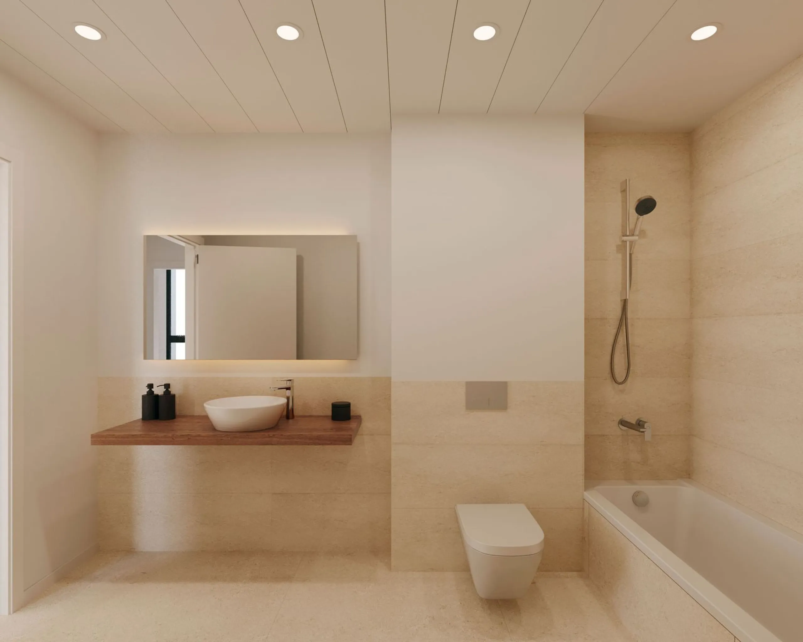 Exclusivo apartamento exterior de 3 dormitorios con terraza en la Costa Dorada