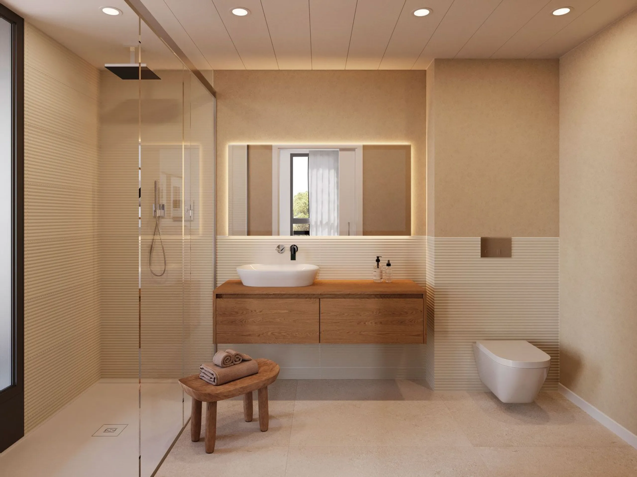 Exclusivo apartamento exterior de 3 dormitorios con terraza en la Costa Dorada