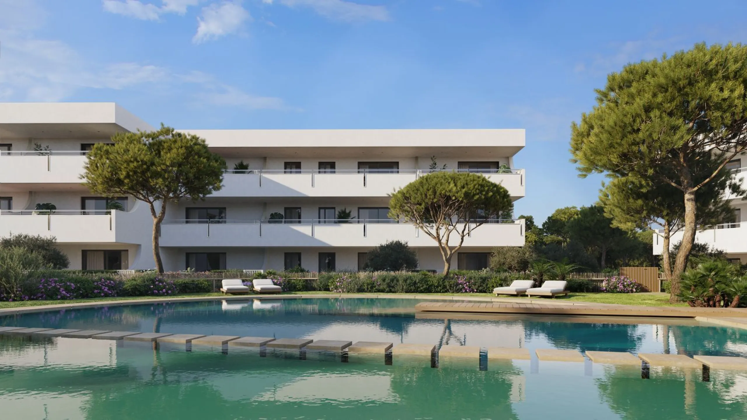 Exclusivo apartamento exterior de 3 dormitorios con terraza en la Costa Dorada