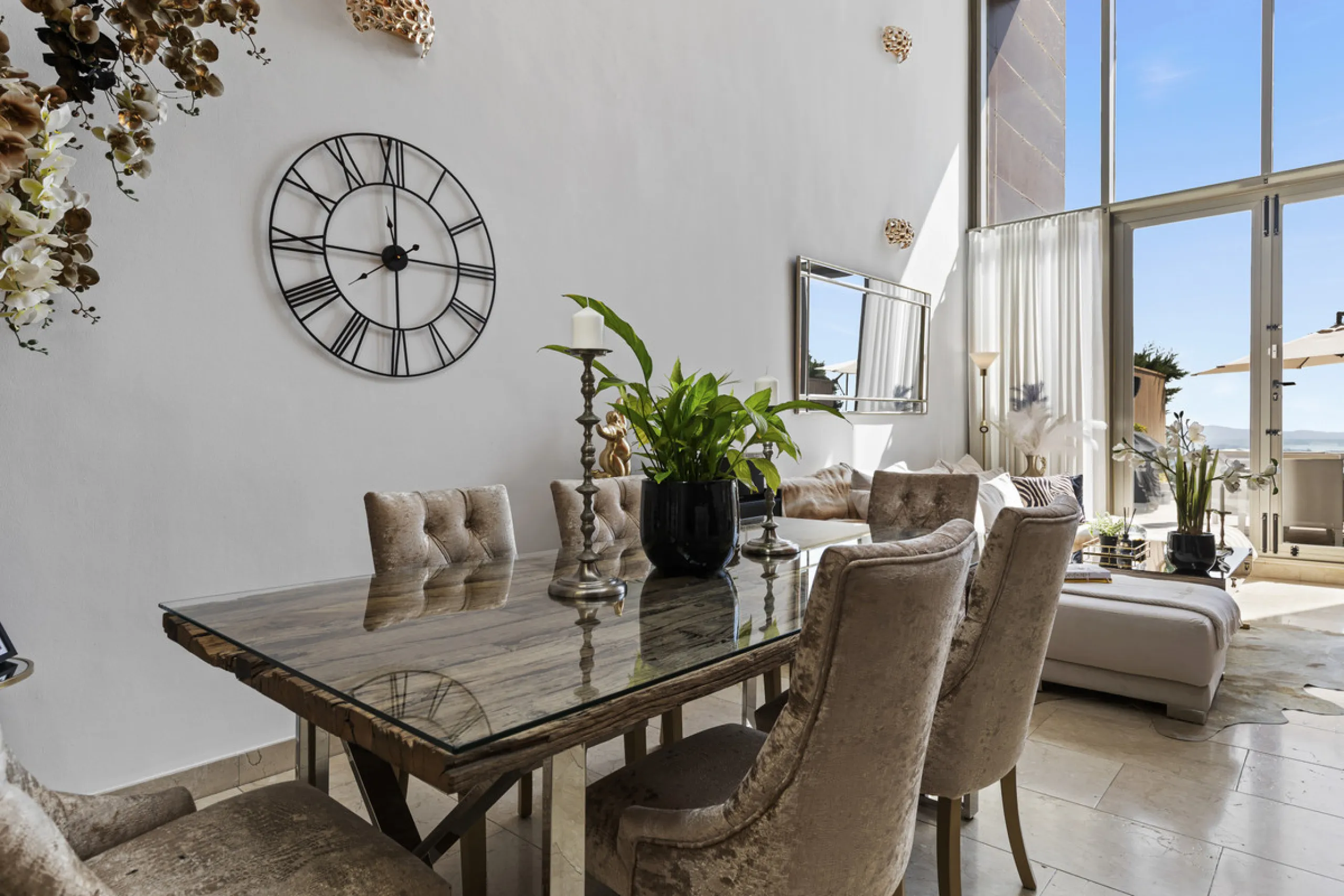 This beautifully presented 3 level townhouse combines space, comfort, and privacy with exceptional views. Offering 3 bedrooms, 2 bathrooms, and a guest toilet, the home is in excellent condition throughout.