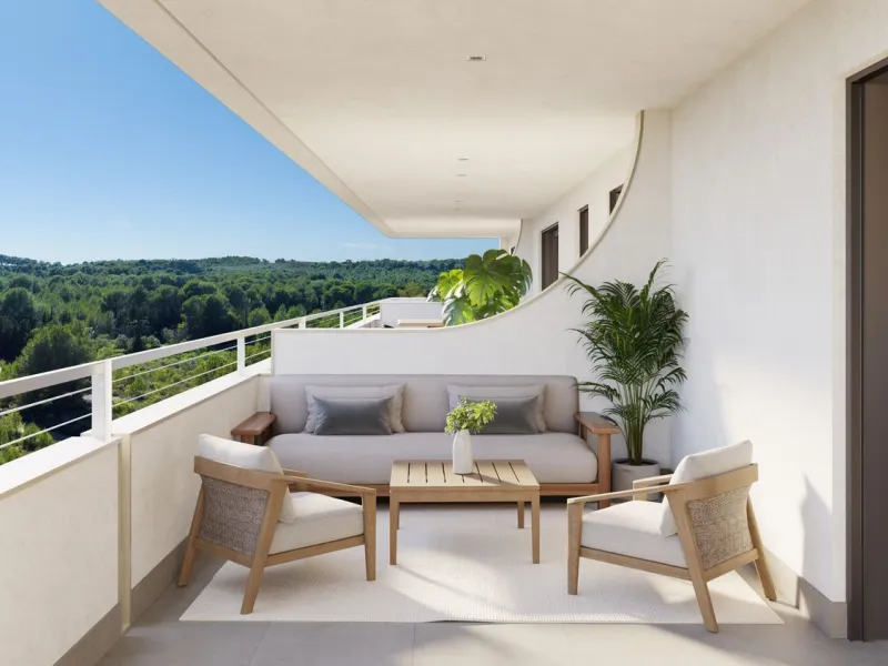 Exclusivo apartamento de 3 dormitorios con terraza en la Costa Dorada