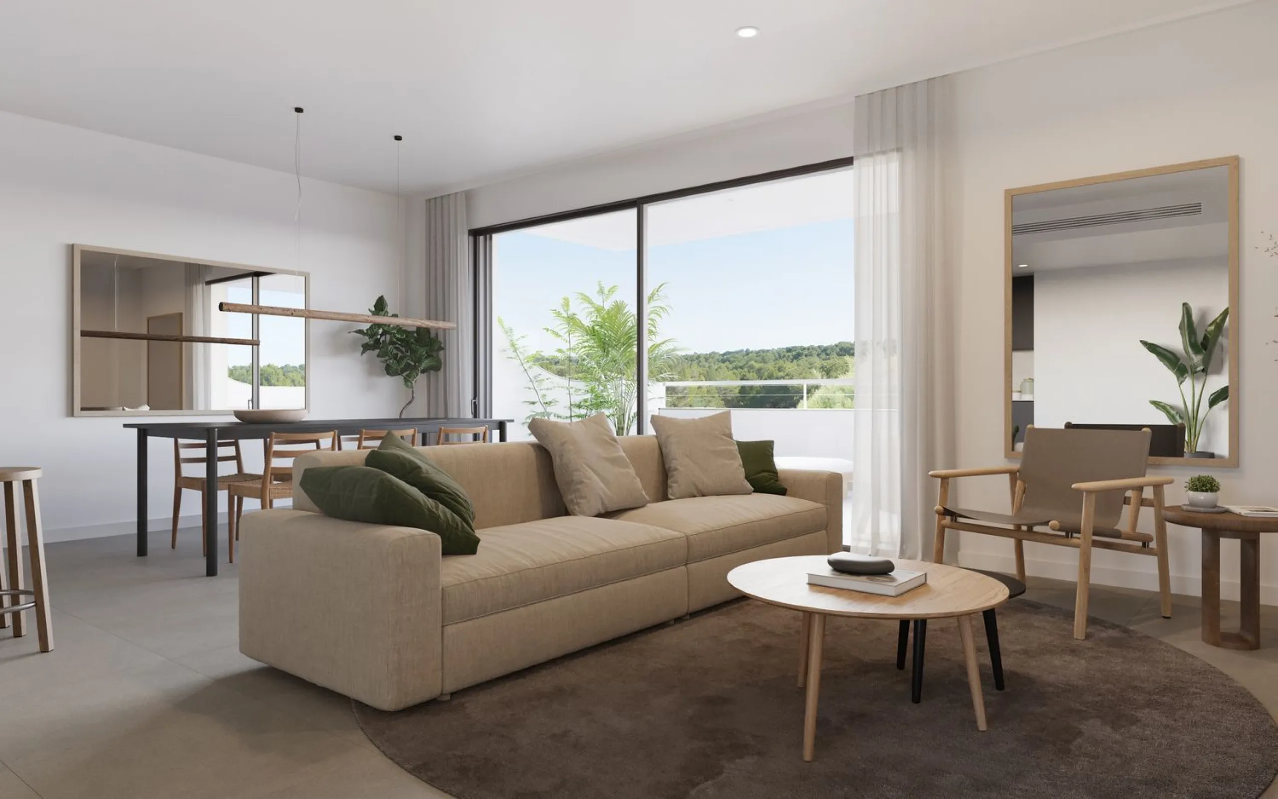 Exclusivo apartamento de 3 dormitorios con terraza en la Costa Dorada
