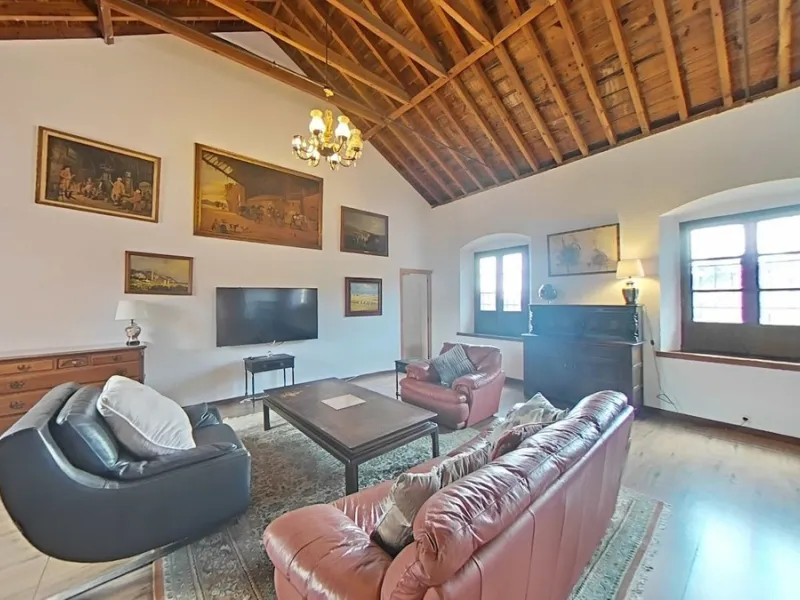 This historic property is a large renovated old Mill, previously a working flour mill for the Larios family until approximately 60 years ago named Molino San Jose. The villa has three bedrooms, three bathrooms, two lounges and two car parking spaces. Ther