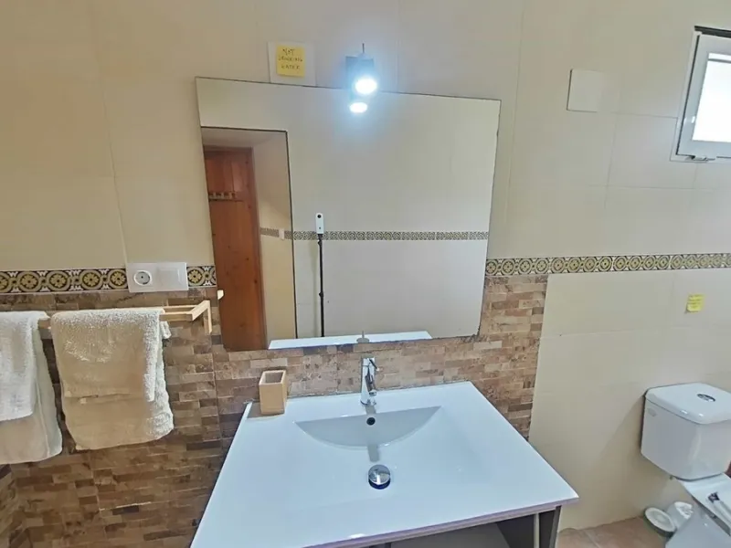 This historic property is a large renovated old Mill, previously a working flour mill for the Larios family until approximately 60 years ago named Molino San Jose. The villa has three bedrooms, three bathrooms, two lounges and two car parking spaces. Ther
