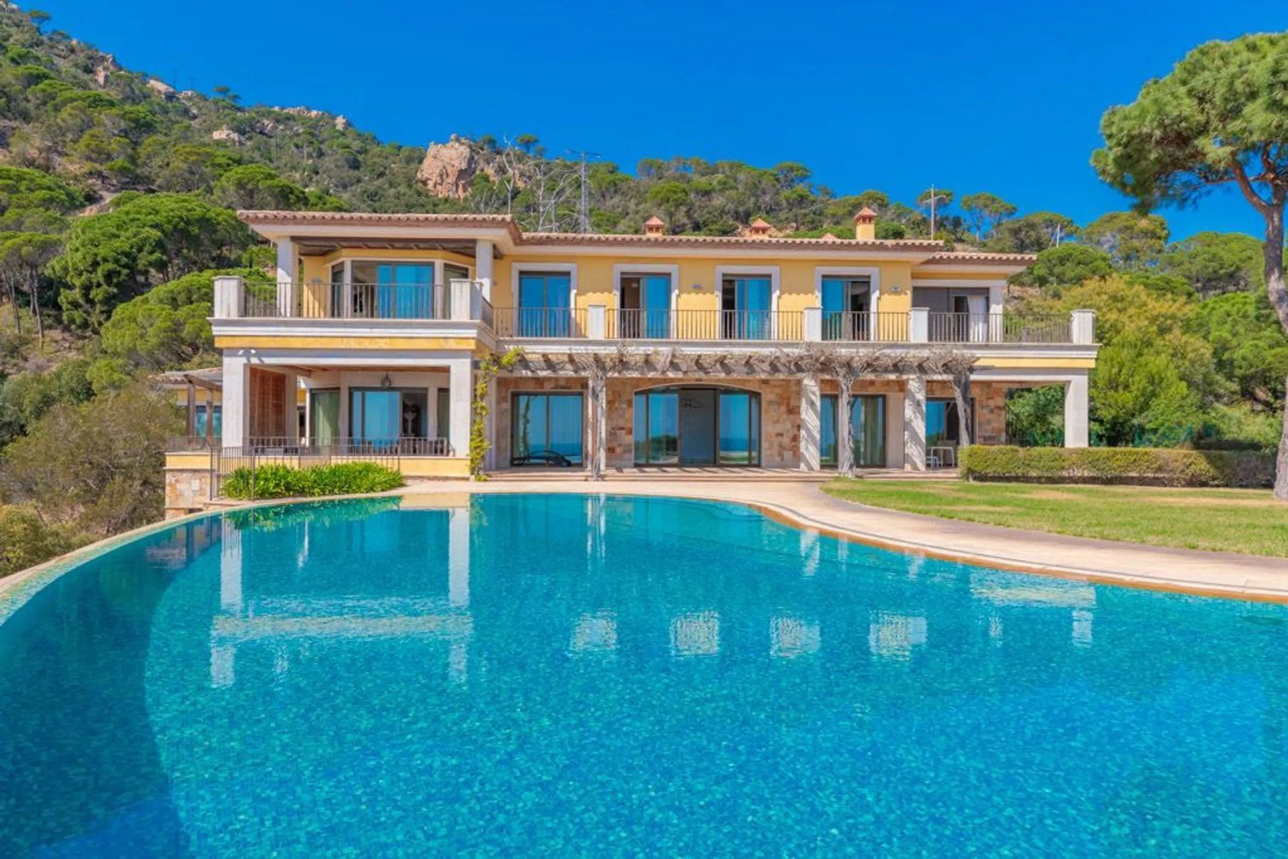 Luxuriöse Villa mit Meerblick in Punta Brava, Sant Feliu de Guíxols