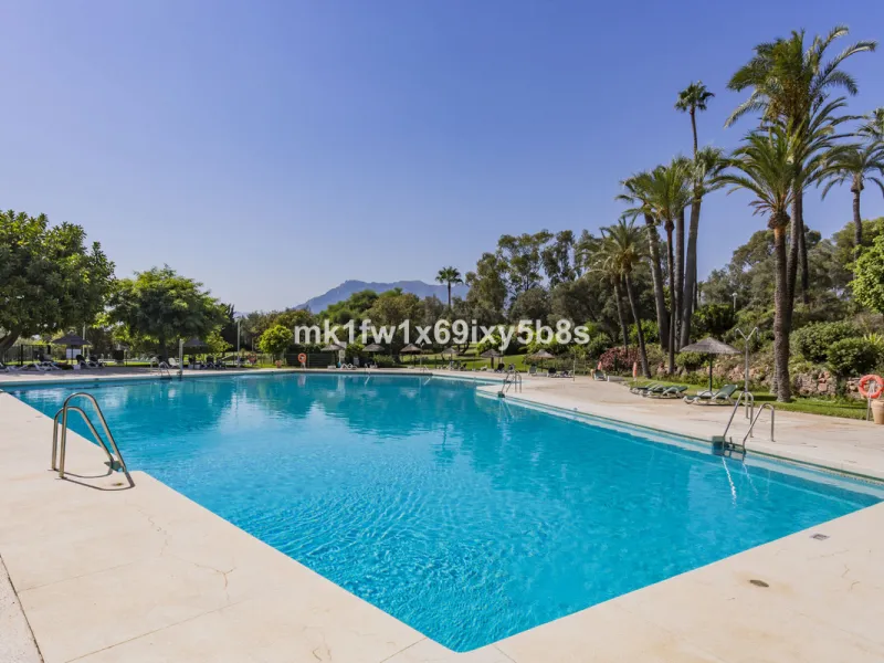 This beautifully renovated two-bedroom apartment is situated in the iconic Torre de Río Real, one of Marbella's most renowned buildings. Located in the exclusive Río Real residential area in Eastern Marbella, it's just a 5-minute drive from Marbella's cit
