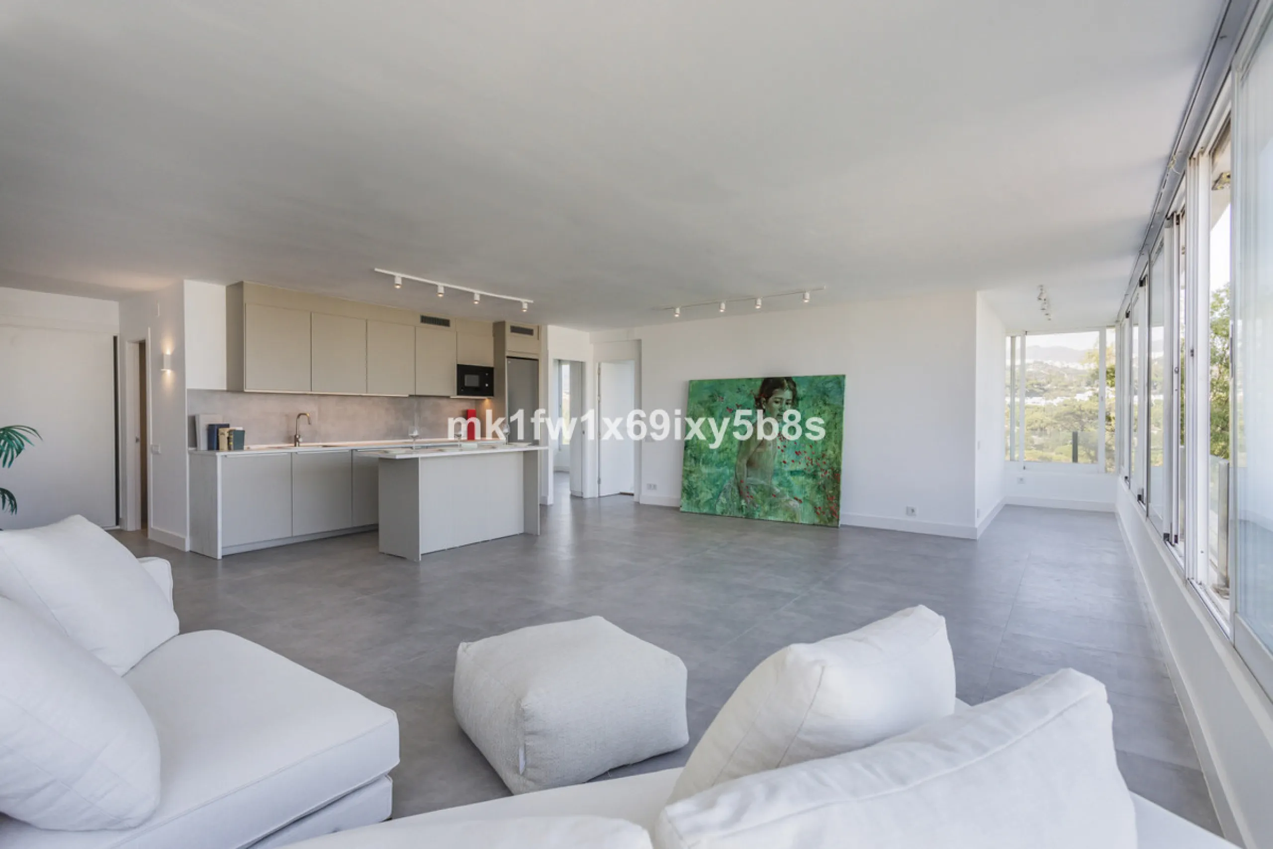 This beautifully renovated two-bedroom apartment is situated in the iconic Torre de Río Real, one of Marbella's most renowned buildings. Located in the exclusive Río Real residential area in Eastern Marbella, it's just a 5-minute drive from Marbella's cit