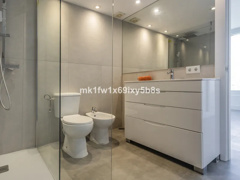This beautifully renovated two-bedroom apartment is situated in the iconic Torre de Río Real, one of Marbella's most renowned buildings. Located in the exclusive Río Real residential area in Eastern Marbella, it's just a 5-minute drive from Marbella's cit