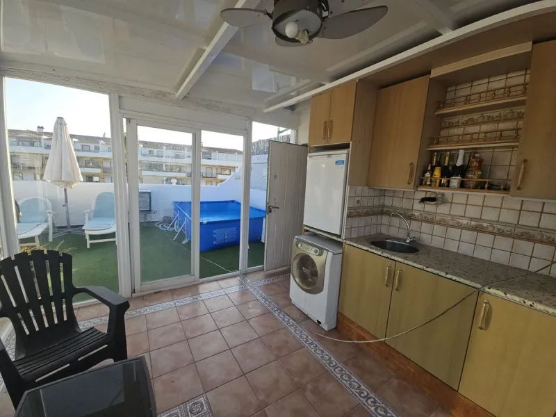 Apartment - Top Floor Apartment в продаже в Mijas, Málaga. В доме 2 спален и 2 ванных комнат. Площадь дома 143 м²