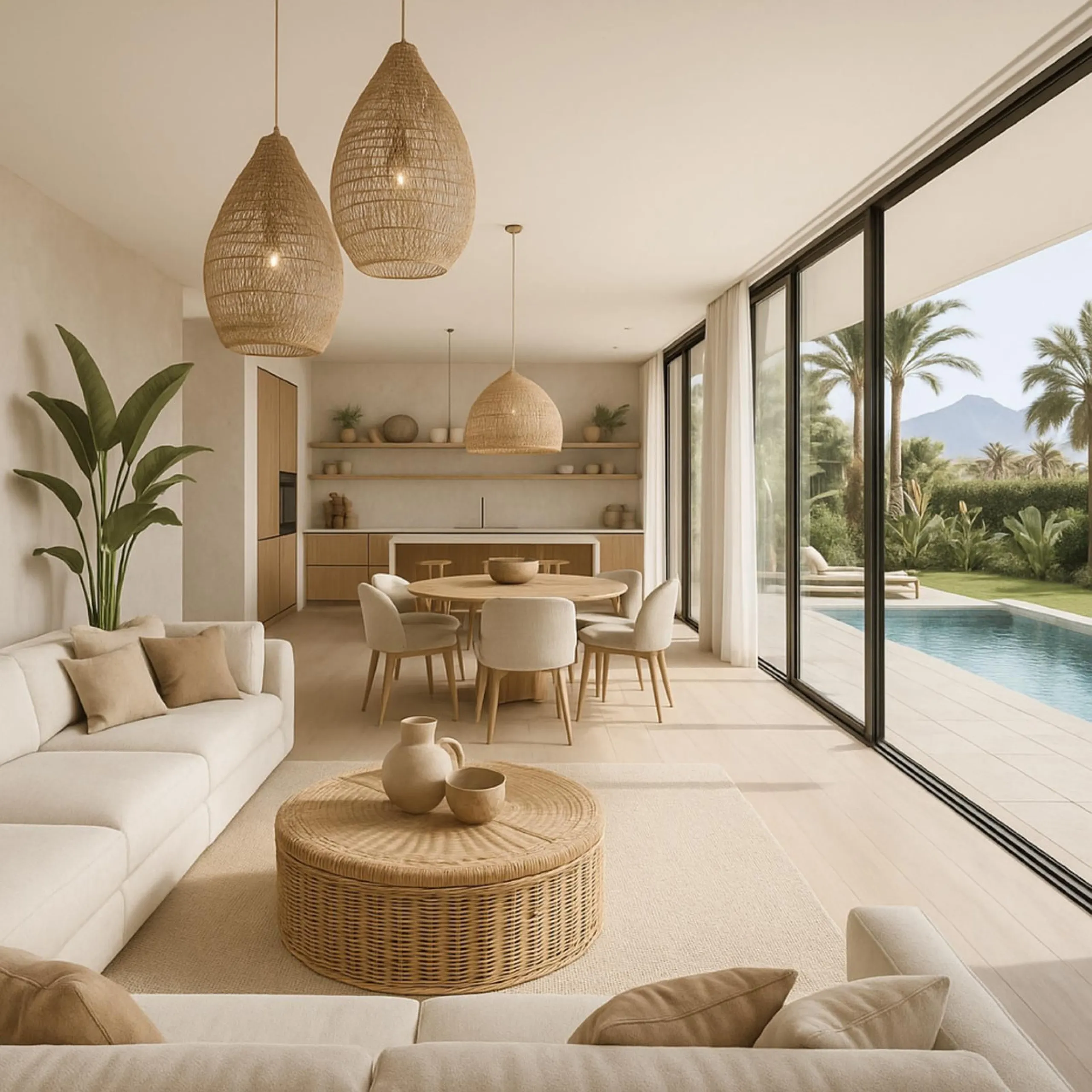 House - Detached Villa в продаже в Estepona, Málaga. В доме 4 спален и 4 ванных комнат. Площадь дома 300 м². Площадь участка 471 м²