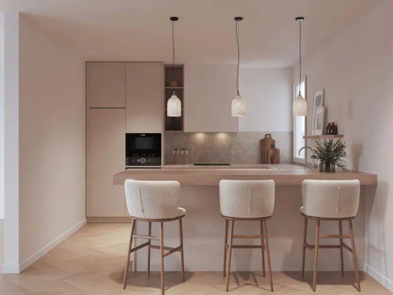 Elegant Designer Apartment with Renovation Project in Barcelona’s Upper Area