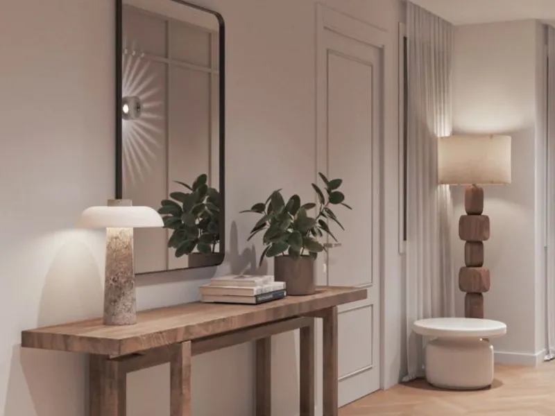 Elegant Designer Apartment with Renovation Project in Barcelona’s Upper Area