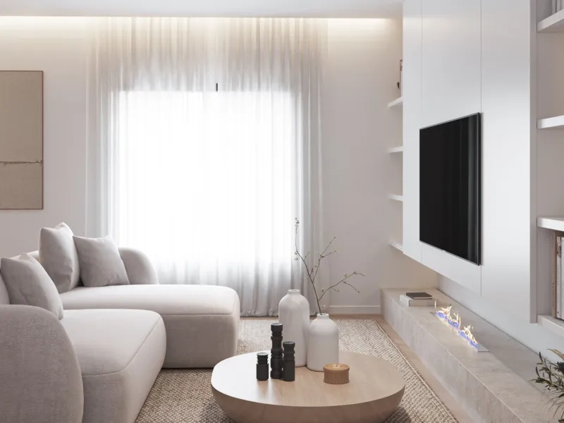 Elegant Designer Apartment with Renovation Project in Barcelona’s Upper Area