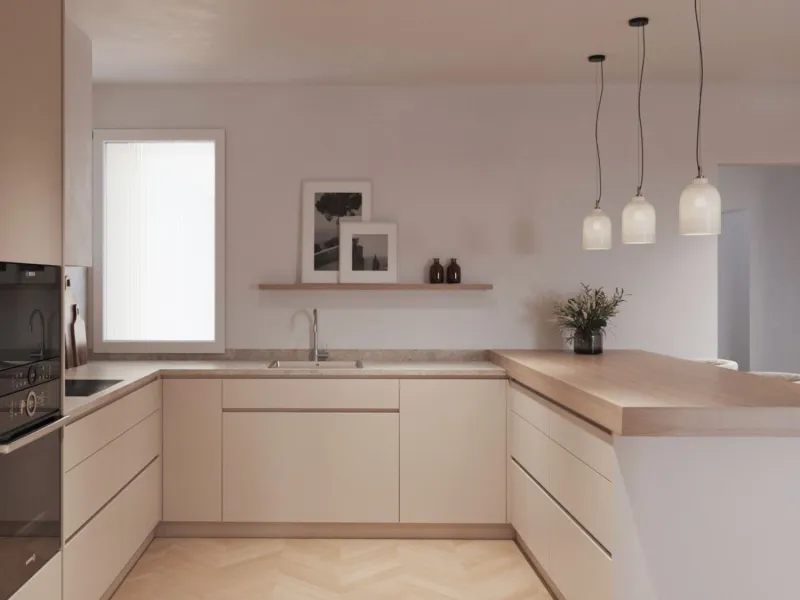 Elegant Designer Apartment with Renovation Project in Barcelona’s Upper Area