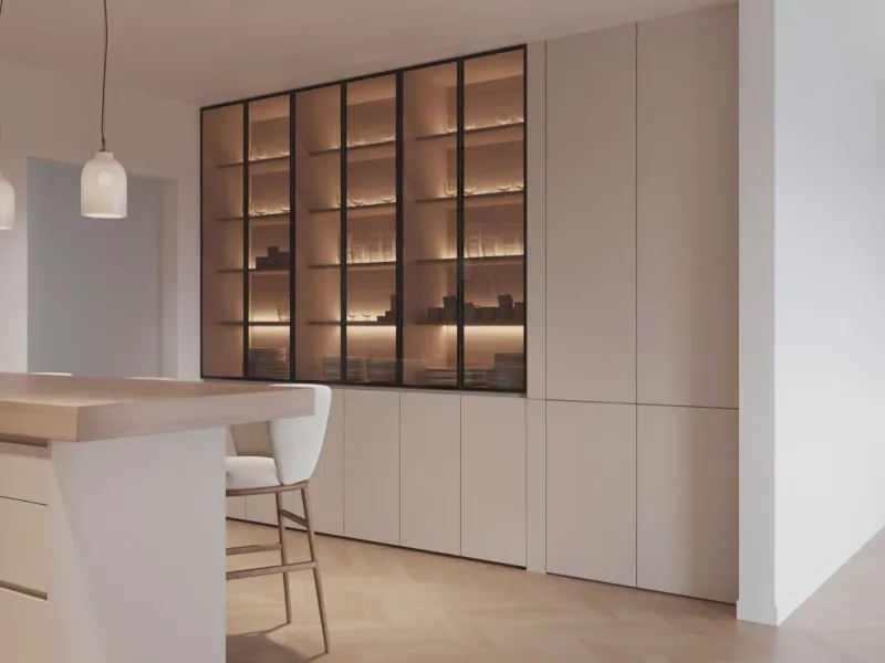 Elegant Designer Apartment with Renovation Project in Barcelona’s Upper Area