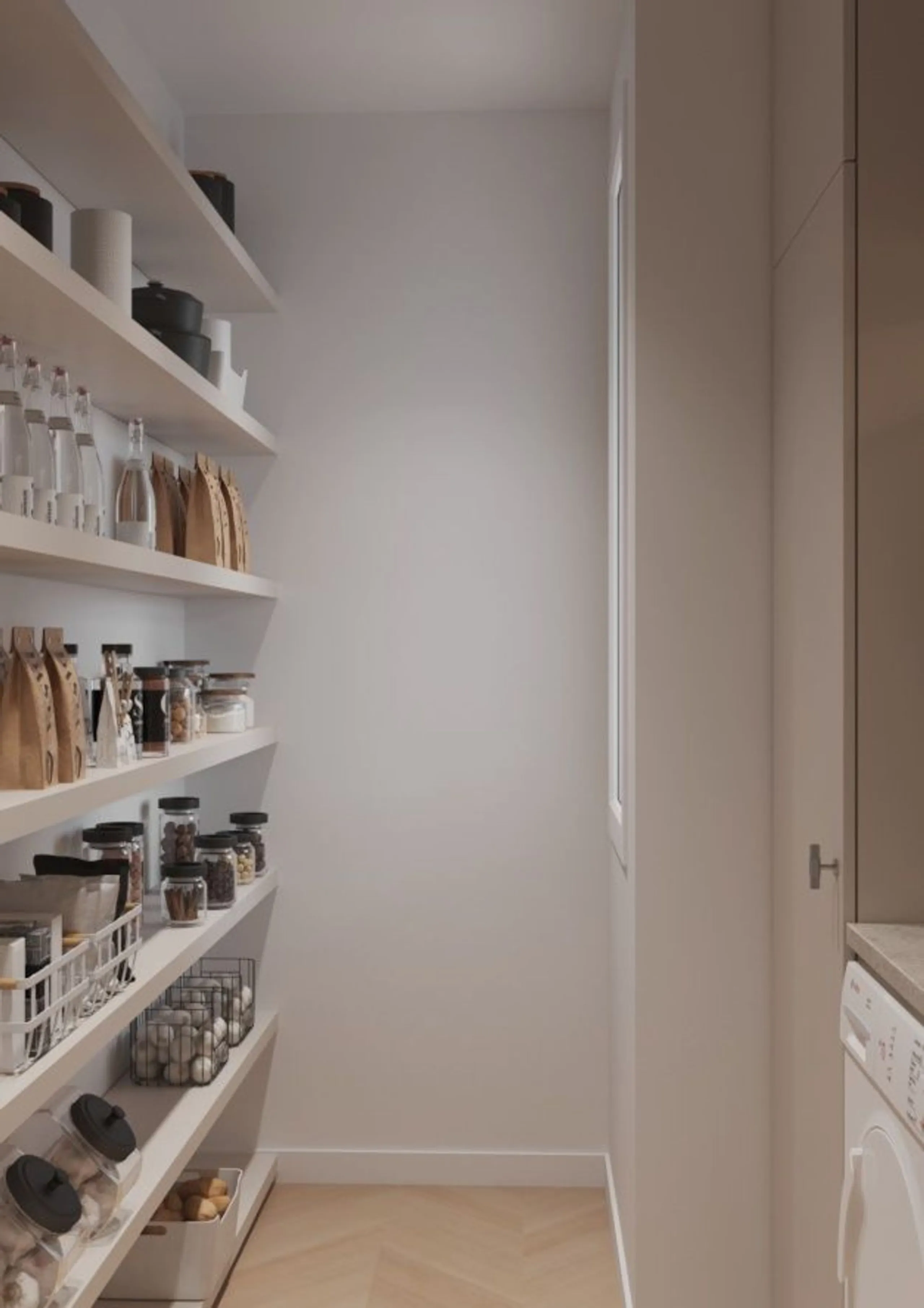 Elegant Designer Apartment with Renovation Project in Barcelona’s Upper Area