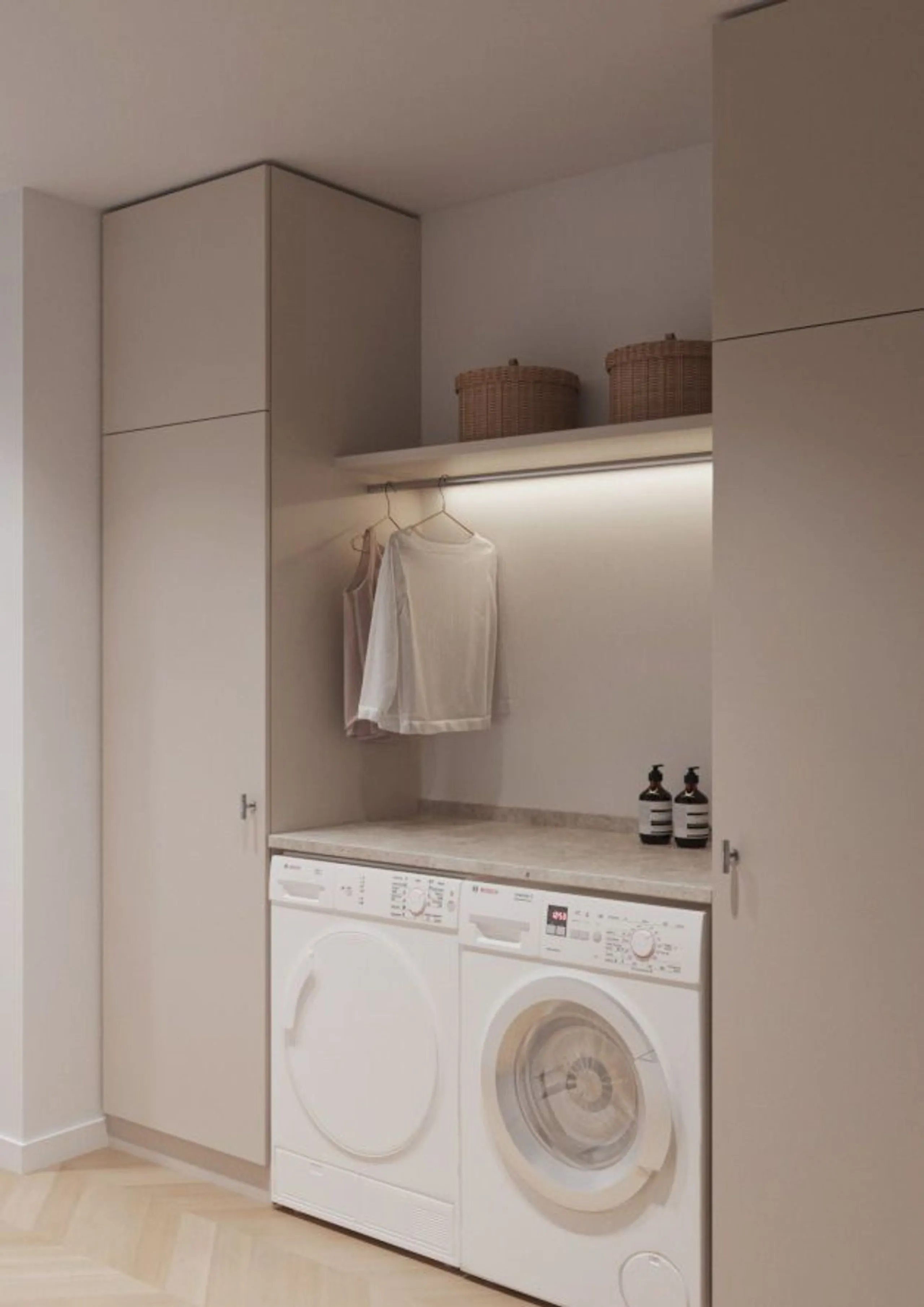 Elegant Designer Apartment with Renovation Project in Barcelona’s Upper Area