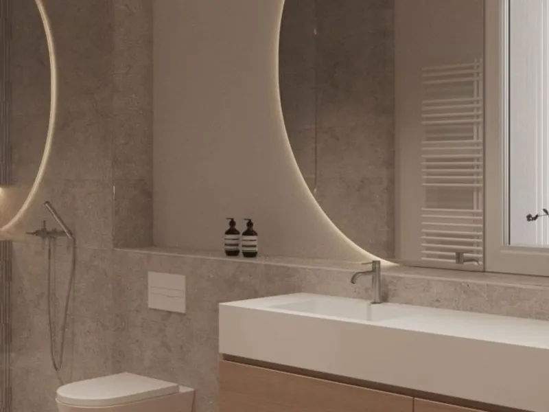 Elegant Designer Apartment with Renovation Project in Barcelona’s Upper Area