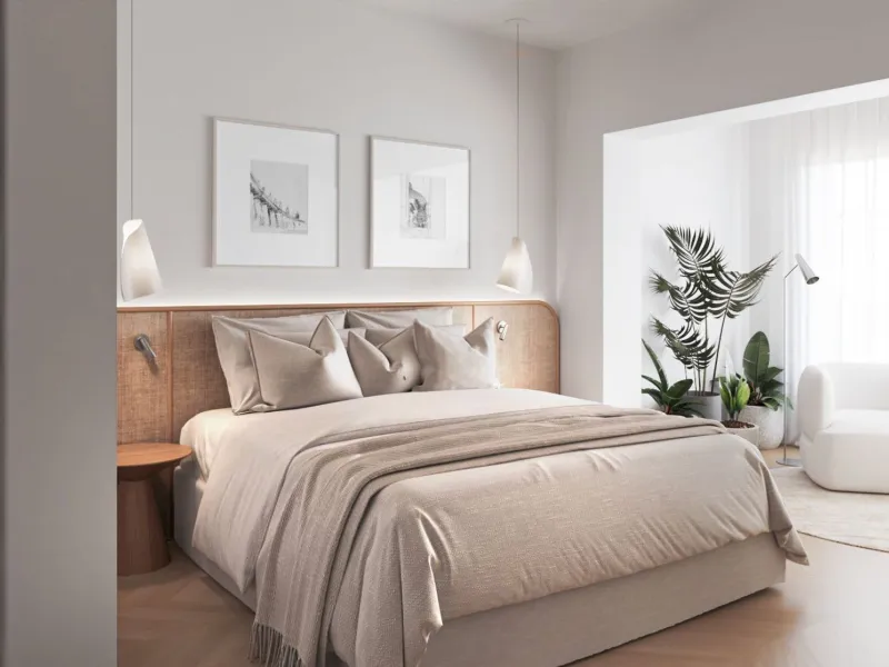 Elegant Designer Apartment with Renovation Project in Barcelona’s Upper Area
