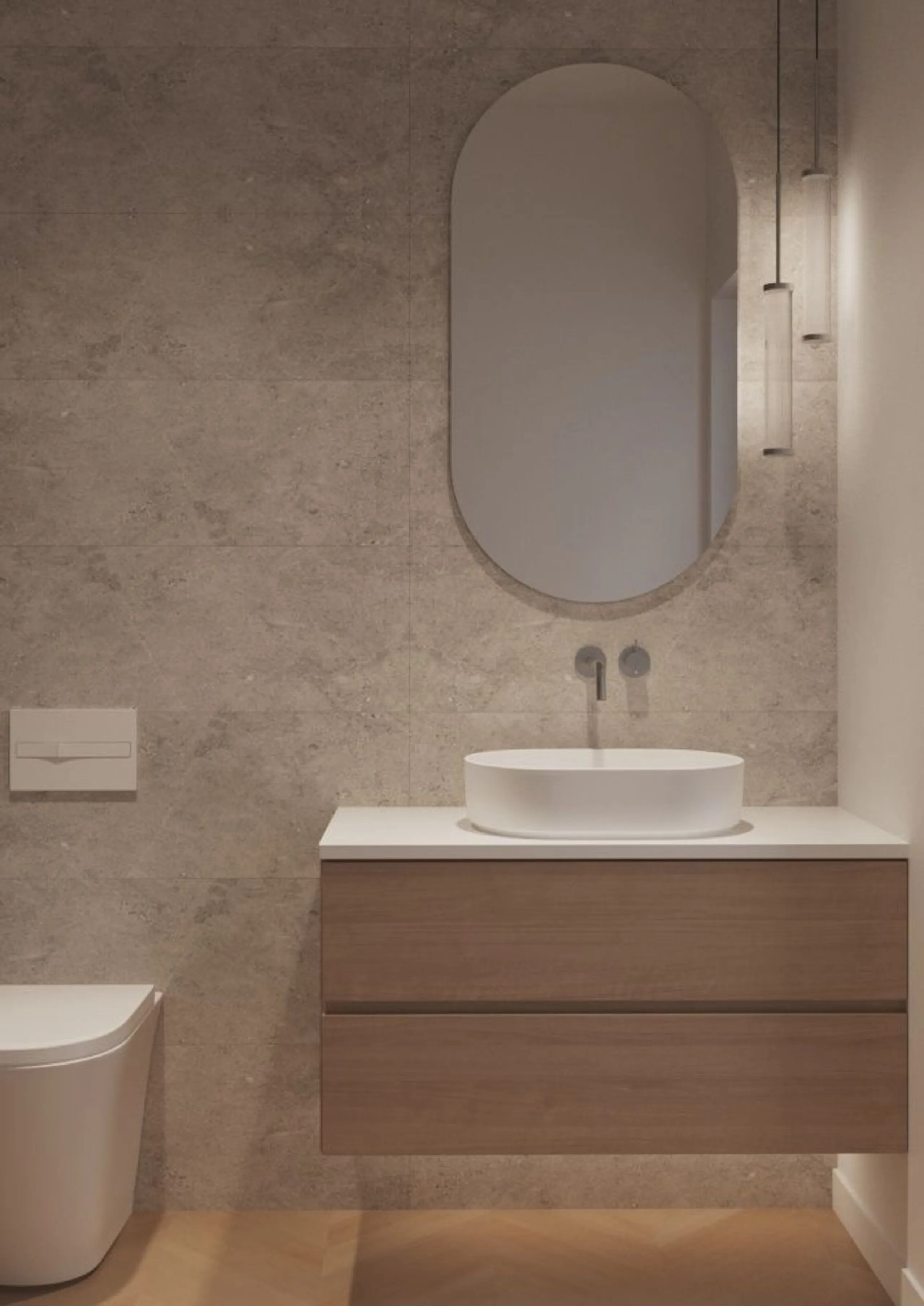 Elegant Designer Apartment with Renovation Project in Barcelona’s Upper Area